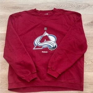 Reebok Men's Colorado Avalanche Crewneck Sweatshirt